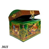 Новорічна коробка Скриня 1000 гр (3611)