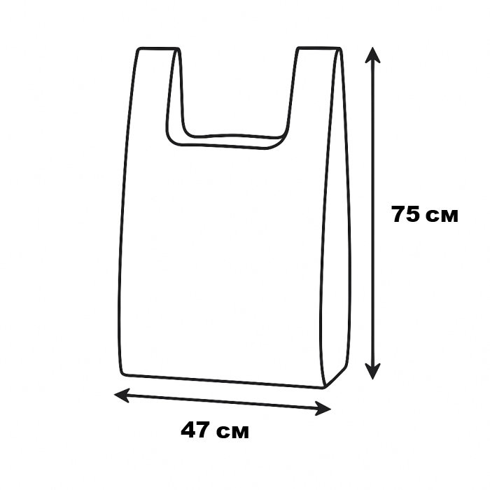 Пакети майка Carbon зелені 47х75 см Пакети майка Carbon зелені 47х75 см