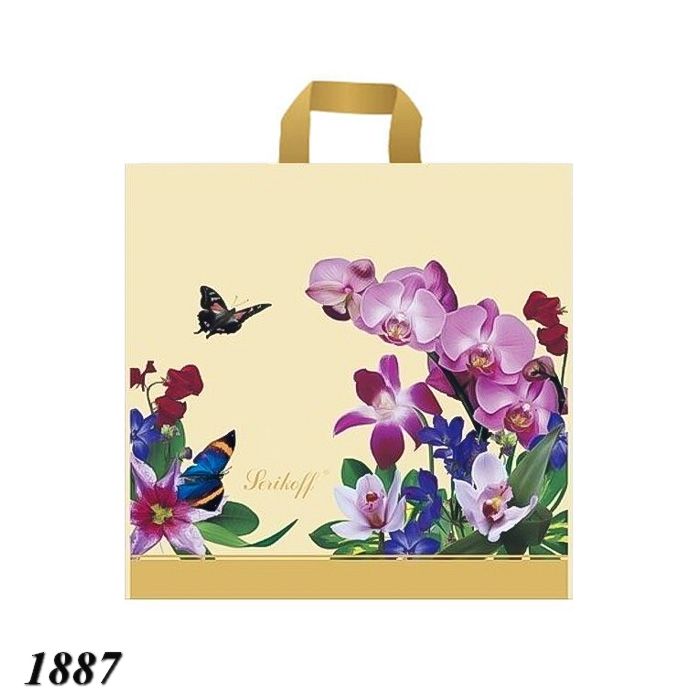 Пакет Serikoff Орхідея бежевий 40х40 см Пакет Serikoff Орхідея бежевий 40х40 см