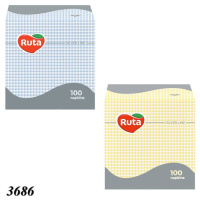 Серветка Рута 100 шт одношарова (3686) Серветка Рута 100 шт одношарова (3686)