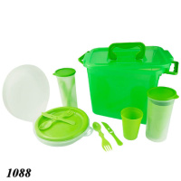 Набір посуду Полімер-Гарант Пікнік на 6 персон (1088)