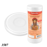 Кришка для консервації з клапаном Автоклавна Твіст Біла 82мм (3587)