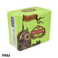 Серветка PRIMIER одношарова Лаймова 100 шт (9984)