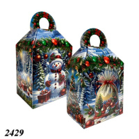 Новорічна коробка Новорічний ліс 700 гр (2429)