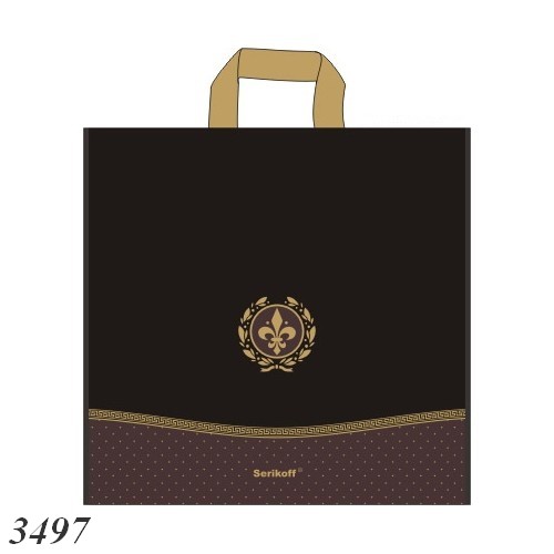 Пакет Serikoff Лілія чорний 30х34 см Пакет Serikoff Лілія чорний 30х34 см