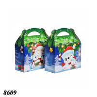 Новорічна коробка Портфель Бірюза 1400 гр (8609)