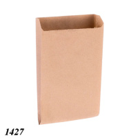 Пакет саше паперовий бурий 15х24х5 см 100 шт (1427)