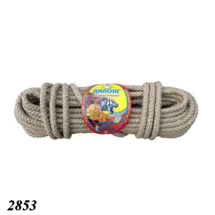 Канат плетений Ділонг d-10 мм 20 м Канат плетений Ділонг d-10 мм 20 м