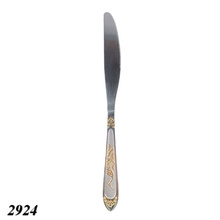 Ніж нержавіюча сталь Позолота  Ніж нержавіюча сталь Позолота