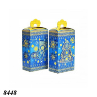 Новорічна коробка Ліхтар Етно 500 гр (8448)