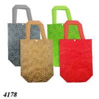 Еко-сумка Ламінована з тисненням 26х30х15 см (4178)