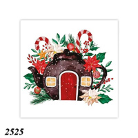 Новорічні серветки LaFleur "Різдвяний дім ельфів" (2525) Новорічні серветки LaFleur "Різдвяний дім ельфів" (2525)