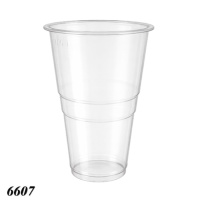 Стакан одноразовий 500 мл з піновідстійником (6607)