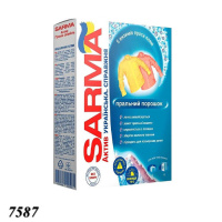 Порошок пральний Sarma автомат 400 г (7587) Порошок пральний Sarma автомат 400 г (7587)