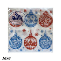 НР Серветки 33/33^ 20 шт.(2ш) Sharm "Кульки "  (1/30)