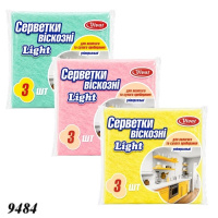 Серветка віскозна Vivat 3 шт (9484)