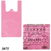 Пакети майка Carbon червоні 22х43 см (5075)
