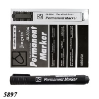Маркер перманентний JX - 8004 2,5 мм Чорний (5897)