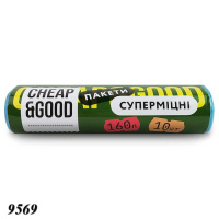 Пакети для сміття Cheap&Good суперміцні 160 л 10 шт (9569)