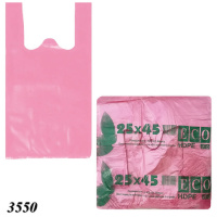 Пакети майка Люкс червоні 25х45 см (3550)