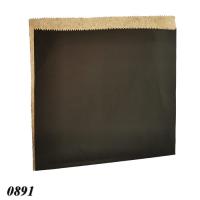 Пакет кутик паперовий Чорний 16.5х17 см 100 шт (0891)