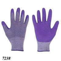 Рукавиці робочі з спіненим покриттям в асортименті (7238)