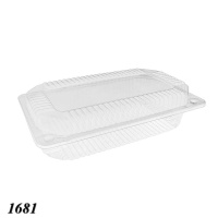 Одноразовий контейнер ПС 121 з кришкою 1550 мл (1681)