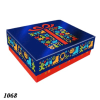 Новорічна коробка Новорічний подарунок 800 гр (1068)