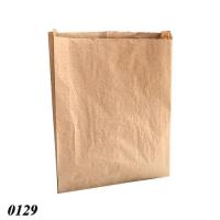 Пакет саше паперовий бурий 22×37×3 см 100 шт (0129)