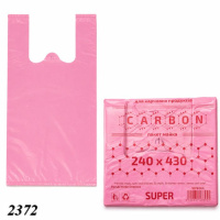 Пакети майка Carbon Super червоні 24х43 см (2372)