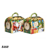 Новорічна коробка Скринька з годинником 500 гр (8460)