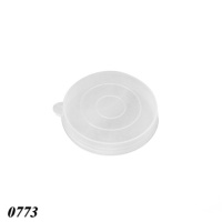 Кришка поліетиленова МЕД біла 58 мм (0773)