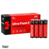 Батарейки Ultra Flash LR03 ААА (7683)