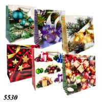 Пакет подарунковий №11 паперовий 16х16х7 см (5530)