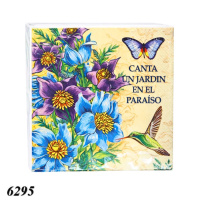 Серветка Luxy Колібрі в саду 18 шт тришарова (6295)