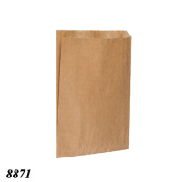 Пакет саше паперовий бурий 14×6×21 см уп. 100 шт (8871)