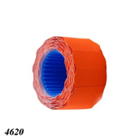 Цінник фігурний 26х12 мм 500шт Помаранчевий (4620)