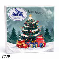 Серветка Sharm Ялинка №1  20 шт двошарова (1739)