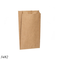 Пакет саше паперовий бурий 10х19х5,5 см 100 шт (3482)