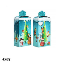 Новорічна коробка Баул з пінгвіном 450 гр (4901) Новорічна коробка Баул з пінгвіном 450 гр (4901)