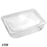 Одноразовий контейнер ПЕТ з кришкою 750 мл (1550) Одноразовий контейнер ПЕТ з кришкою 750 мл (1550)