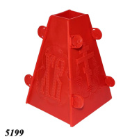 Форма для сирної паски  11х11х16.5 см (5199)