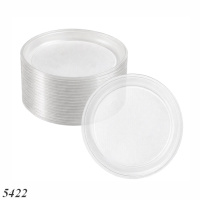 Тарілка одноразова десертна Прозорий 165 мм (5422)