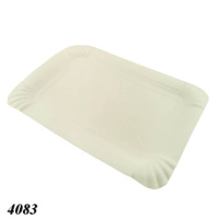 Тарілка паперова прямокутна 15х22 см (4083) Тарілка паперова прямокутна 15х22 см (4083)