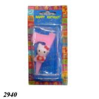 Свічка тортова цифра 7 Кітті (2940) Свічка тортова цифра 7 Кітті (2940)