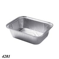 Контейнер алюмінієвий LF-528 прямокутний 430 мл (4281)