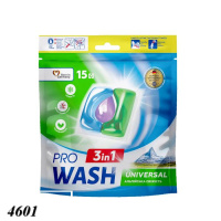 Капсули для прання ProWash 15 шт (4601)