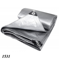 Тент універсальний 10х15 м 110  г/м2 Сірий (1531) Тент універсальний 10х15 м 110  г/м2 Сірий (1531)