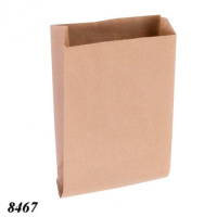 Крафтовий пакет коричневий 22х36х5 см 100 шт (8467)