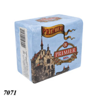 Серветка PRIMIER одношарова Блакитна 100 шт (7071)